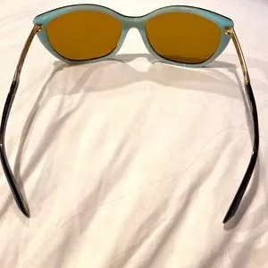 Tiffany & Co sunglasses in case black & turquoise crystals on arms XII IX VI III Tiffany & Co. | Accessories | Tiffany Co Sunglasses In Case  main image 2